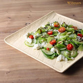 Wilmax Quadratische Platte 13 x 13 cm, SANDSTONE Kollektion 6er Set WL-661304/A6